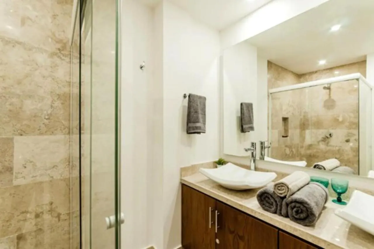 아파트 Apartamento Vacacional En Cancun Con Piscina 멕시코